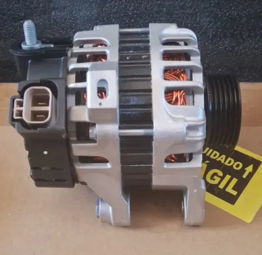 Alternador Kia Picanto Ex Polia Rígida Estriada 70a