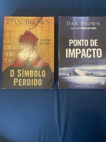 Livros do Dan Brown - O Símbolo Perdido e Ponto de Impacto