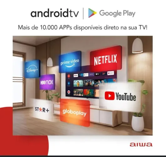 Televisão smartv AIWA 32 polegadas nova na caixa, não foi usada 