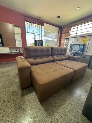 Sofá Marrom 2.50M largura