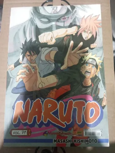 Mangá Naruto Vol. 71 Panini comics