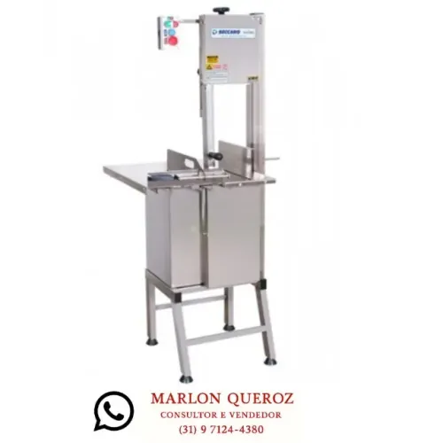 Serra Fita Beccaro Inox Com Suporte Nova