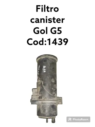 Filtro Canister Gol G5 Cod 1439