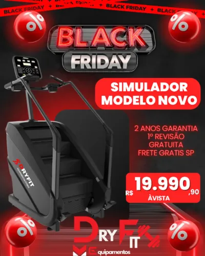 Simulador de Escada Pro Modelo 2025 black friday