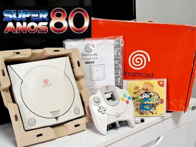 Dreamcast - Console, Caixa e Jogo