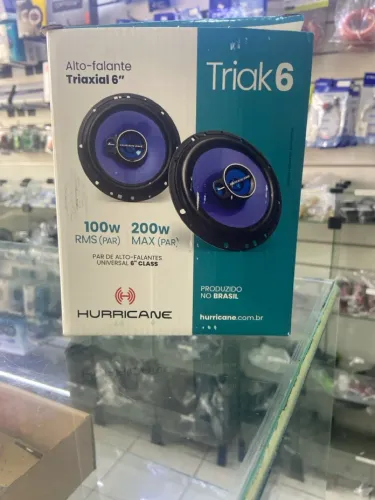 Alto-falante Triaxial 6" Hurricane Triak 6 - 100W RMS