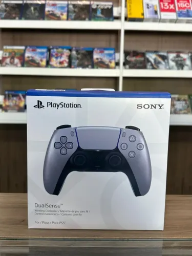 Controle Dualsense PS5 Silver - Parcelamento sem Juros, Loja Física