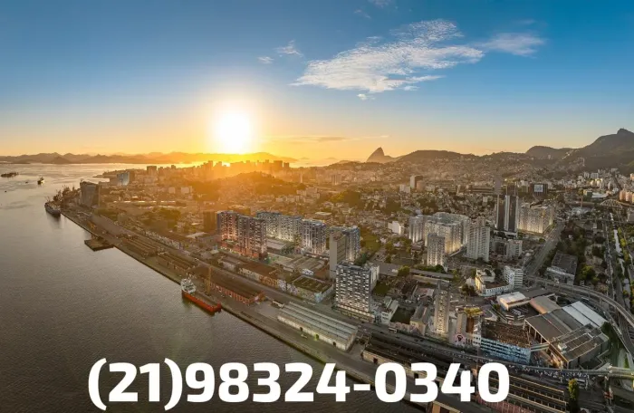 APARTAMENTOS NO CENTRO DO RIO, PORTO MARAVILHA COM RGI E ITBI GRÁTIS, ENTRADA PARCELADA!