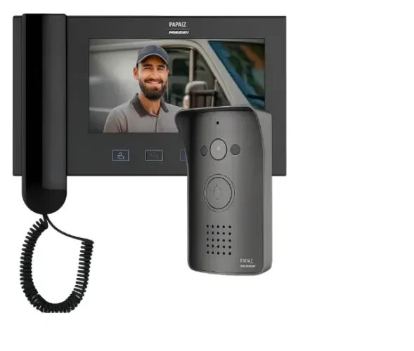 Vídeo Porteiro Residencial Ip66 Módulo Int/ext Irv7c Papaiz