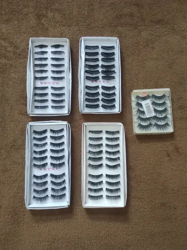 Lote de Cílios postiços NOVOS 