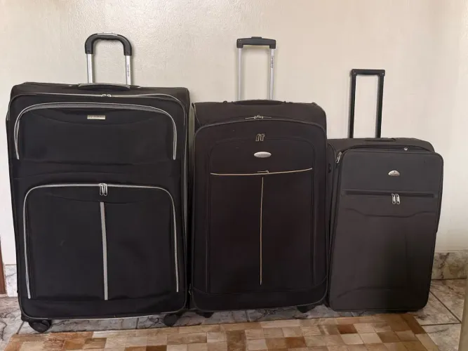 Conjunto de 3 Malas de viagem samsonite TOP
