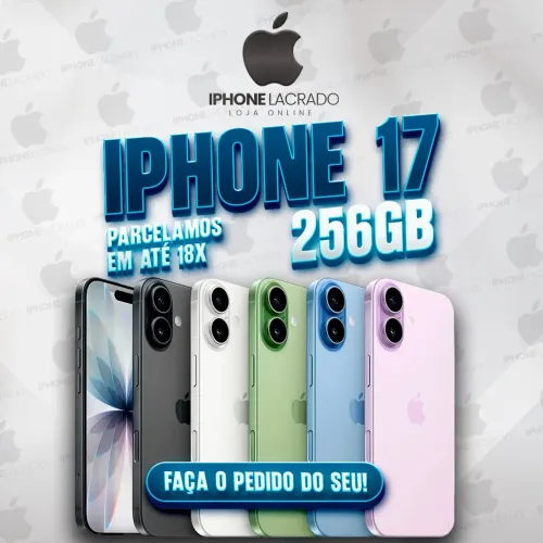 Iphone 17 256gb lacrado Anatel 