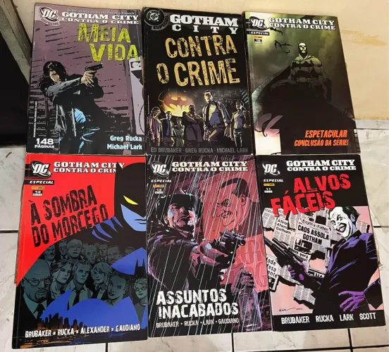 Gotham City contra o crime 6 volumes
