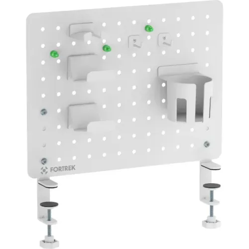 Painel Organizador Fortrek Grid Space Gamer Branco - WZetta