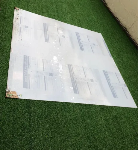 Placa de Acrílico Transparente 2mm Grande para Construção 2,05 X 1,97
