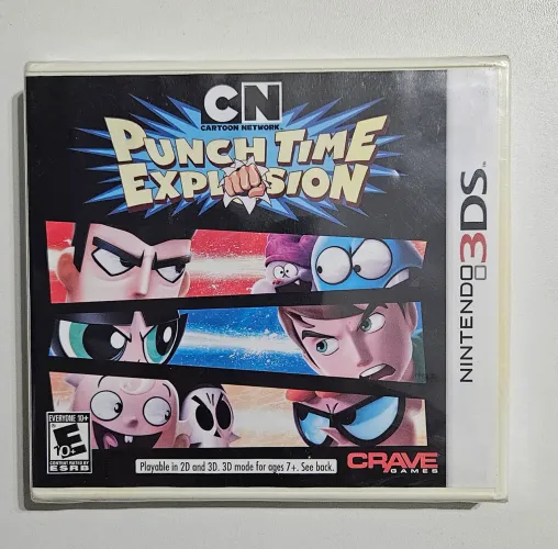 Cartoon Network Punch Time Explision 3ds Novo lacrado