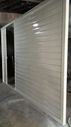 Portão galvanizado pra garagem 2x2.50 Aparti 1.40