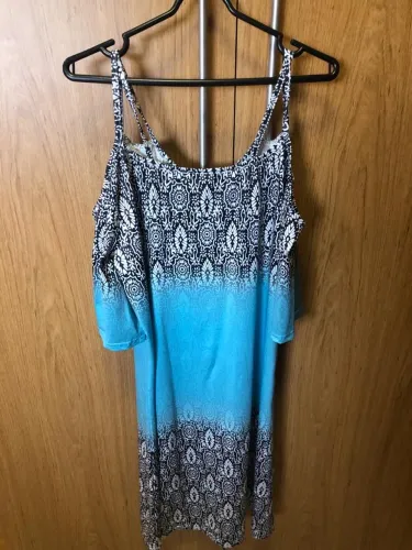Vestido azul tamanho M