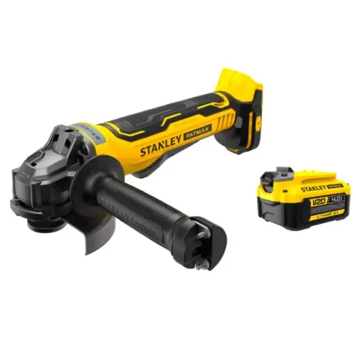 Kit Esmerilhadeira Angular 4.1/2 com 1 Bateria 20V Max* 4Ah Brushless Fatmax Stanley