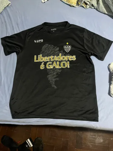 Camisa do Atlético M - Libertadore é Galo! Lupo original