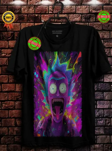 Camiseta Rick and Morty - Rick Sanchez
