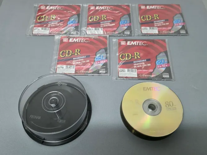 Pack 20 CD-R EMTEC Novos