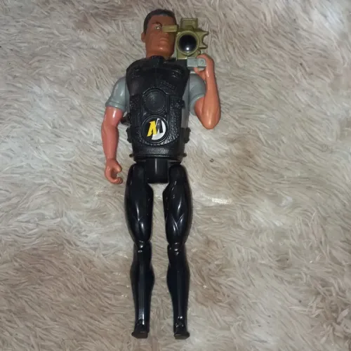 Boneco Action Man anos 2000 articulad