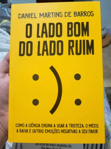 Livro - O lado bom do lado ruim - Daniel Martins de Barros
