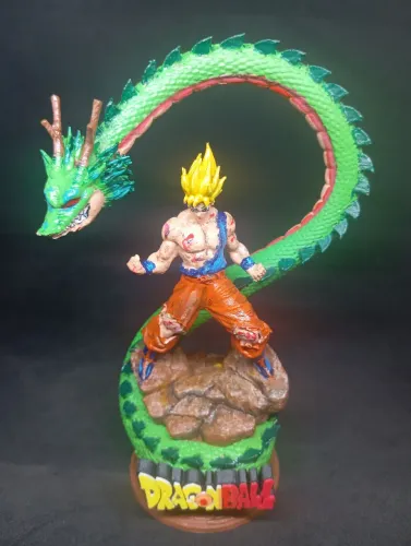 Action Figure Goku Ssj e Cheilong