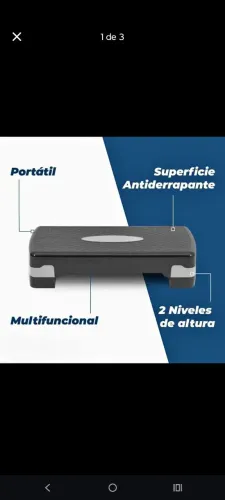 Step academia portátil 