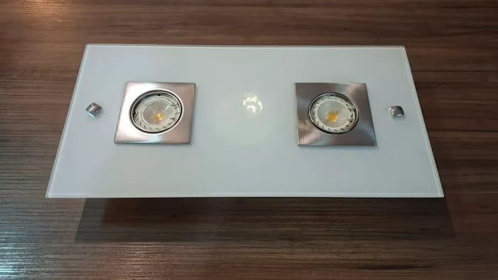 Spot de Embutir LED Retangular Duplo