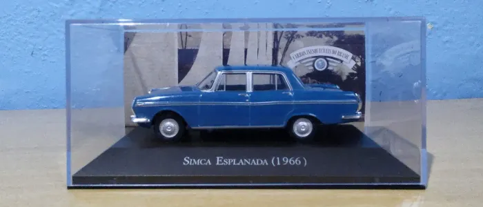 Miniatura Simca Esplanada (1966)... Metal 1/43