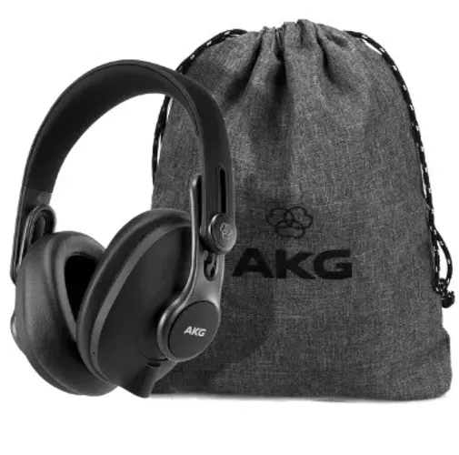 Fone de Ouvido Profissional AKG K371 Bluetooth Preto