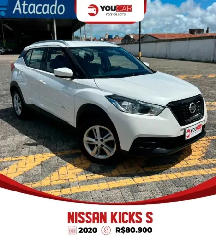 Nissan Kicks S Direct 1.6 16V Flex 5P Aut.(pcd) 2020