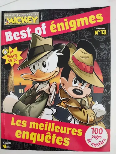 Best of Enigmes Mickey - Edição 13 livro francês