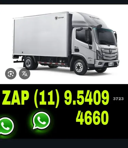 Frete, Caminhão Baú Grande Frete e Mudanças