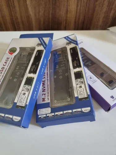 Case para SSD M.2 NVMe USB 3.1 - HD externo
