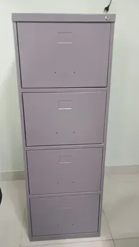 Arquivo De Aço Econômico Cinza 4 Gavetas P/ Pasta SuspensaArquivo De Aço Econômico Cinza 4