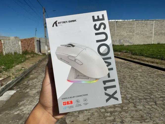 Mouse Gamer ATTACK SHARK X11!! LACRADO!! PROMOÇÃO!!