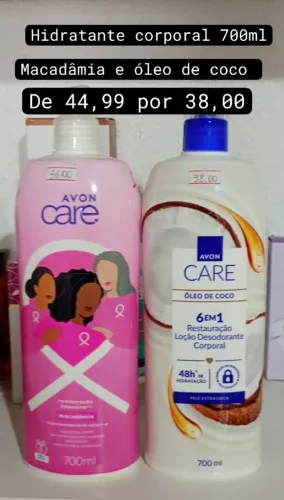 Hidratante corporal Avon 700ml