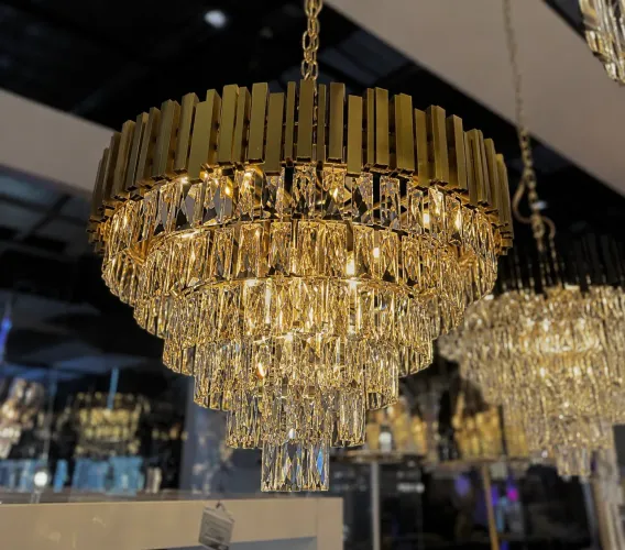 Lustre Pendente Cristal