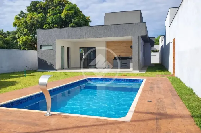 Casa à venda em Lagoa Santa, no bairro Novo Santos Dumont. Com 500 m² de área, 3 quartos (