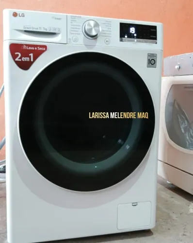 LAVA E SECA LG CV 11KG - 110V  CONECTA por Wi-Fi + Inteligência Artificial  