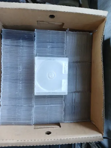 Capas de CD/DVD (250 Unidades)