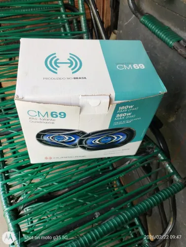 Cx sub slim corzus módulo embutido par de 6x9 nova vai com pionner bluetooth só instalar