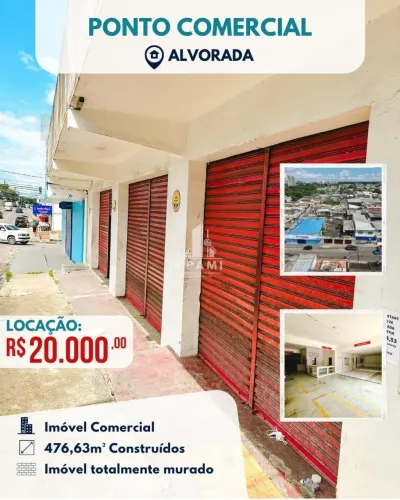Imóvel Comercial | 476m² | Rua Lóris Cordovil | Alvorada