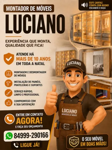 Montador de móveis em geral 