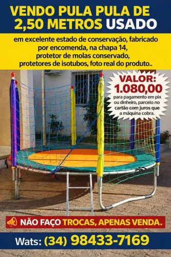 Pula pula usado