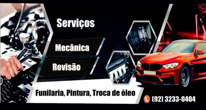 Serviços automotivos- troca de óleo , funilaria e pintura