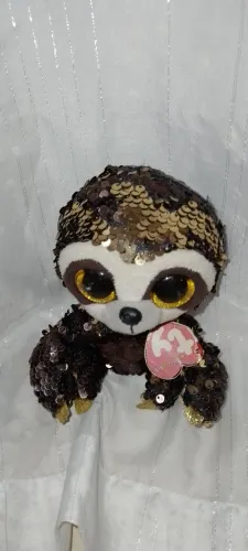 Pelúcia Preguiça com Paetes Ty Boonie Boos